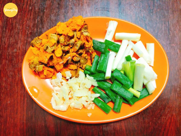 Sơ chế các nguyên liệu
