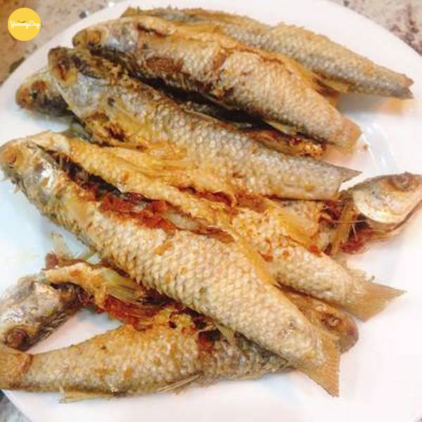 Cá đối chiên giòn rụm siêu ngon