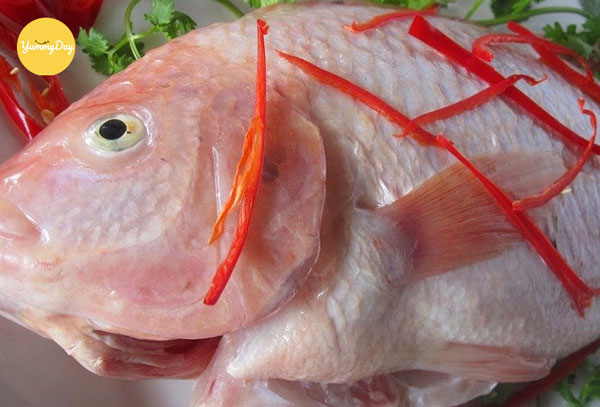 Cá được sơ chế sạch sẽ