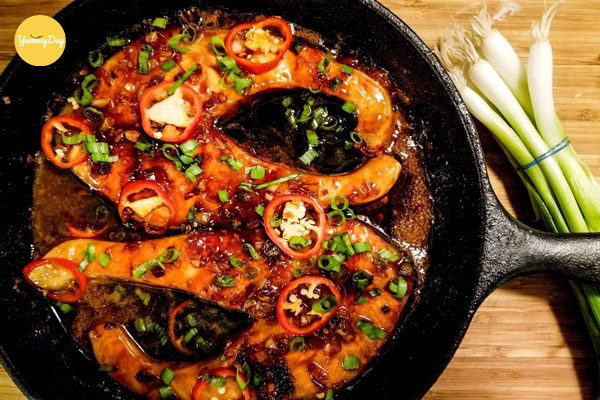 Món cá kho tộ hoàn thành rồi nè