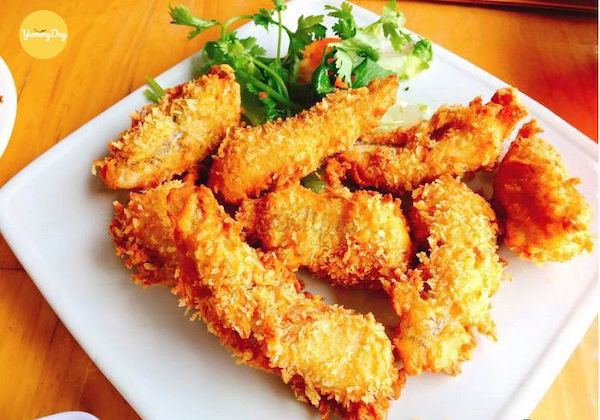 Cá khoai chiên giòn thơm ngon