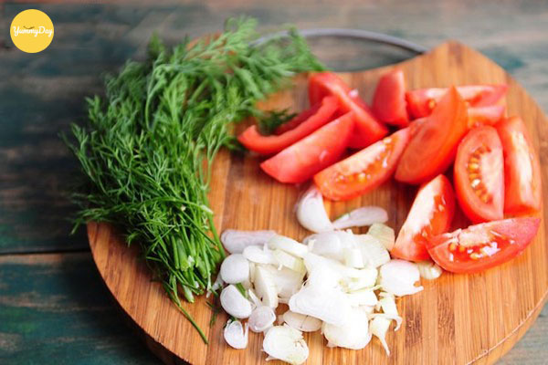 Sơ chế các nguyên liệu