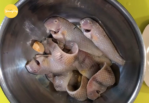 Cá mó được sơ chế sạch sẽ