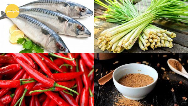 Nguyên liệu làm cá nục nướng giấy bạc
