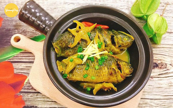 Món cá rô kho khế cực kỳ đưa cơm