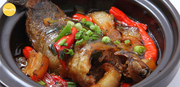 Cá rô phi kho tiêu đậm đà, đưa cơm