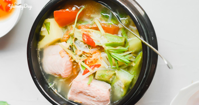 Cá tầm nấu canh chua ngon ấm bụng cho những ngày se lạnh