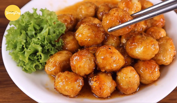 Món trứng cút chiên nước mắm ngon tuyệt