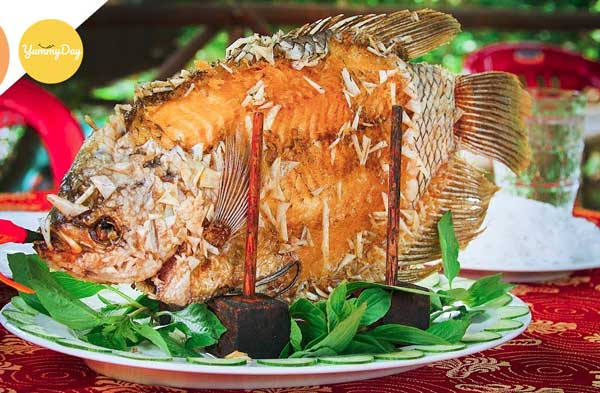 Cá tai tượng chiên xù siêu giòn rụm