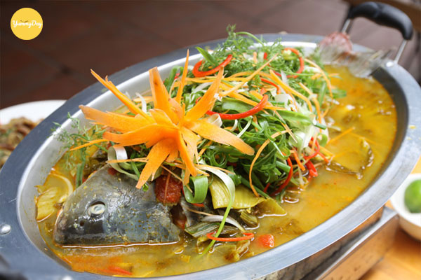 Làm ngay món cá chép kho dưa chỉ với 4 bước đơn giản