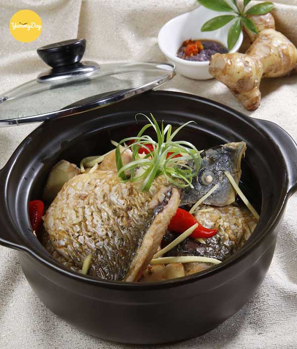 Cách kho cá chép với riềng thơm ngon
