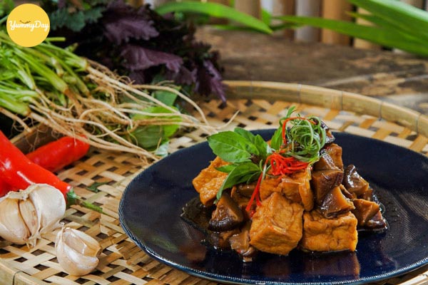 cách kho đậu hũ chay hấp dẫn