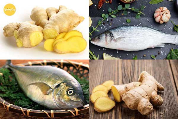 Tinh dầu trong gừng khử mùi tanh rất tốt