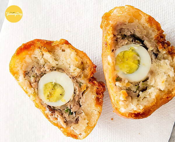 Các bước thực hiện món bánh bao chiên
