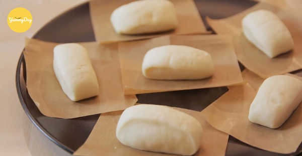 Bánh chuẩn bị đem đi hấp
