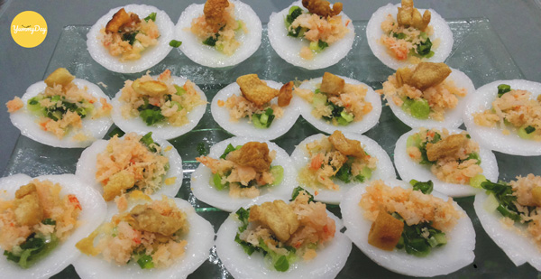 Những chiếc bánh bèo đầy ụ nhân nhìn thật thích