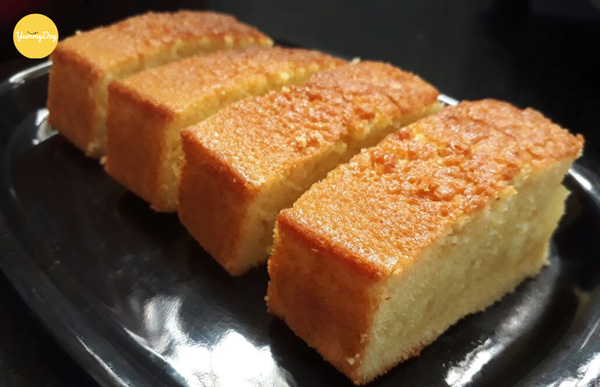 Bánh bông lan làm từ bột mì đa dụng