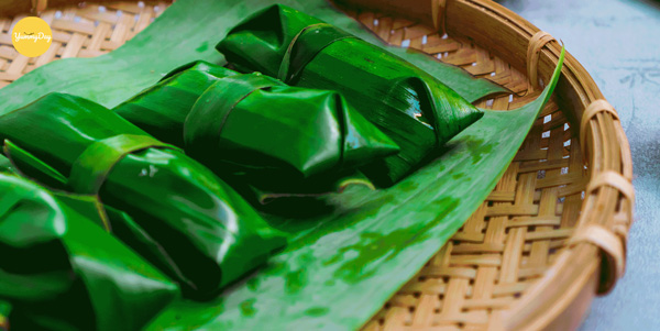 Bánh đã được gói xong