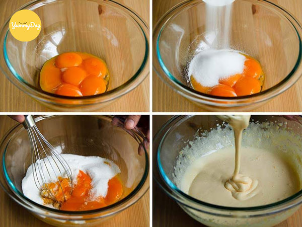 Đánh hỗn hợp đều mịn