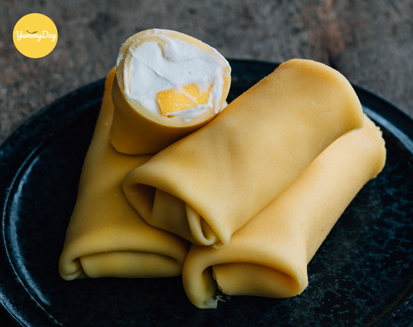 Vỏ bánh crepe mềm mịn