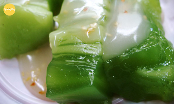 Mẹo thực hiện món bánh đúc lá dứa thành công