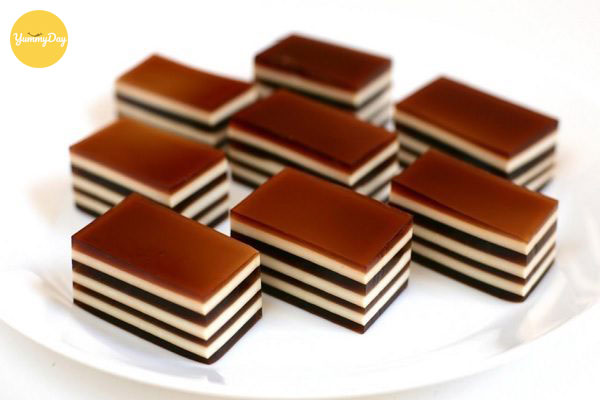 cách làm bánh flan rau câu chuẩn vị