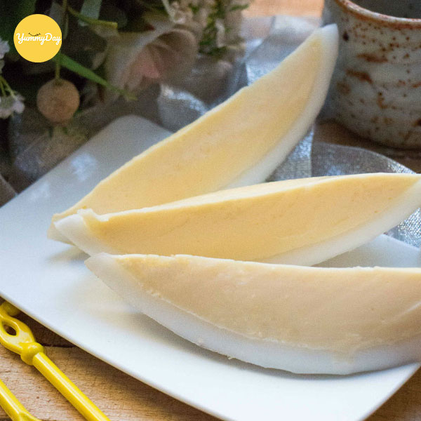 Cách làm bánh flan trái dừa vị trứng siêu đơn giản