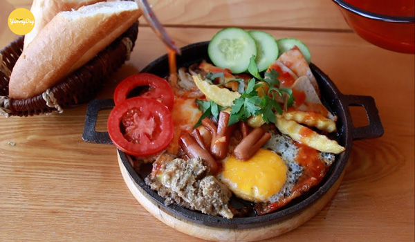 Bánh mì chảo siêu cấp thơm ngon sắp ra lò rồi đây