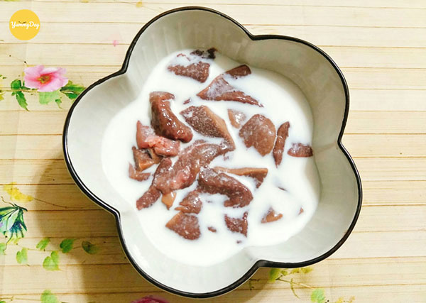 Khử mùi tanh gan lợn