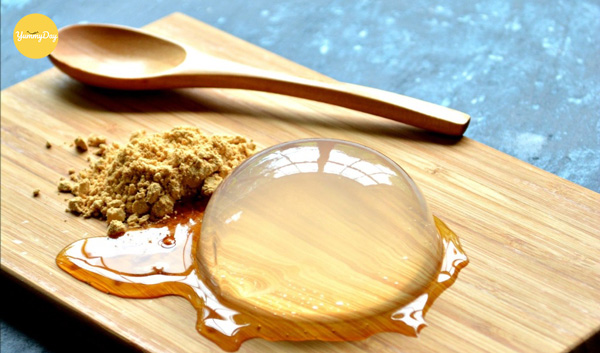 Bánh mochi giọt nước nhìn đẹp xỉu