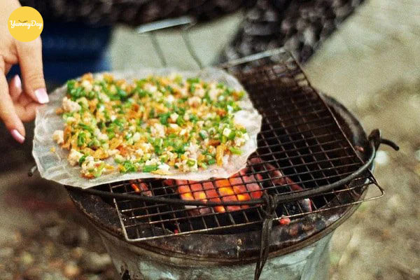 Nướng bánh tráng
