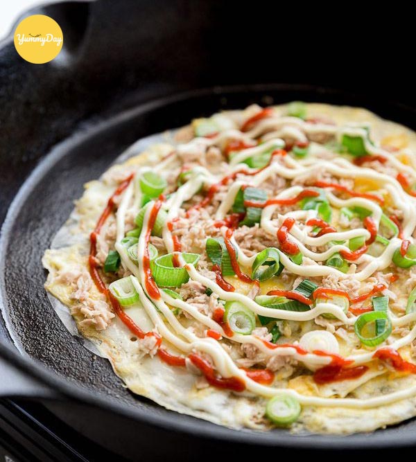 Nướng bánh bằng chảo chống dính