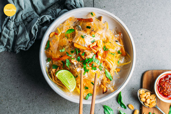 Làm sao để có món bánh tráng trộn chay ngon nhất