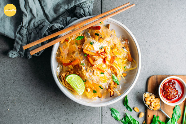 Cách làm bánh tráng chay siêu đỉnh cao
