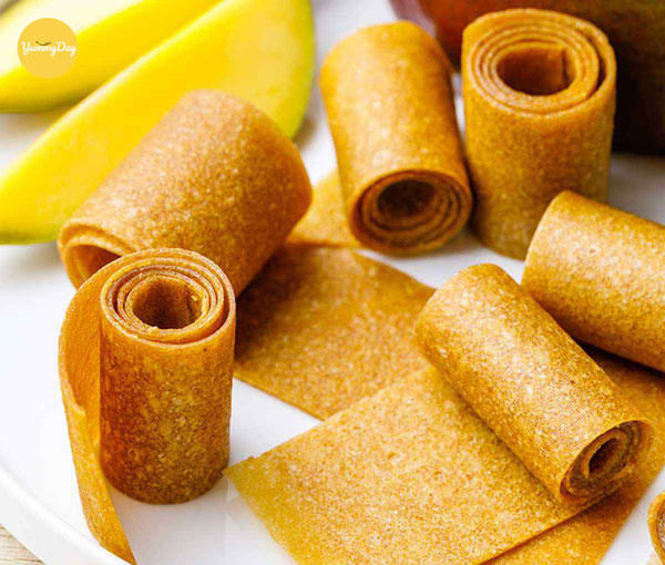 Bánh tráng xoài vừa đẹp mắt lại vừa ngon