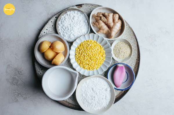 Nguyên liệu làm bánh trôi nước chuẩn vị Nam