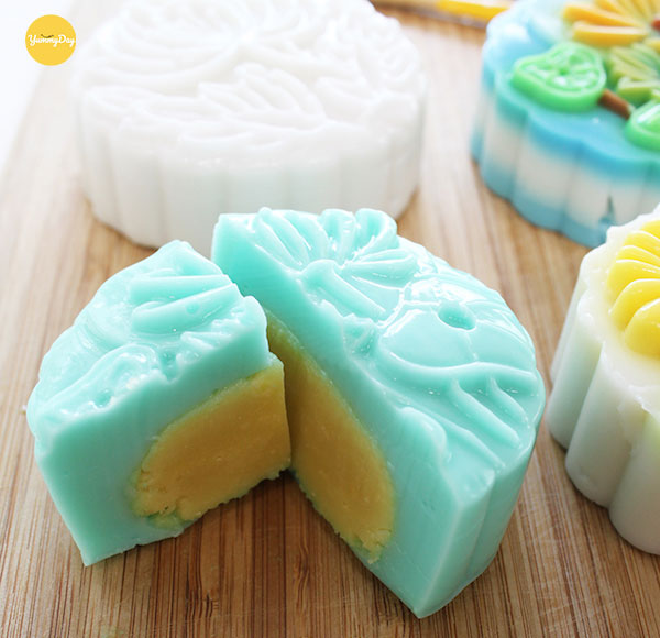 Bánh trung thu rau câu nhân đậu xanh đặc sắc