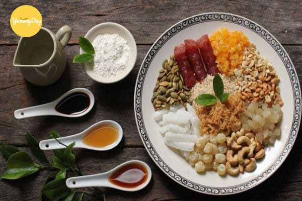cách làm bánh trung thu thập cẩm ngon ngất ngây