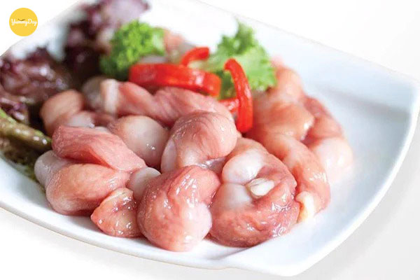 Nguyên liệu làm món bao tử cá basa chiên giòn