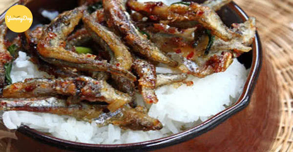 cách làm cá cơm chiên giòn ngon