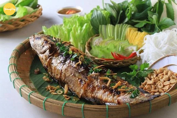 Món cá lóc nướng giấy bạc chuẩn hương vị