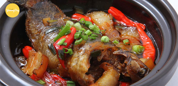 Cá rô kho tộ đậm hương vị miền Tây