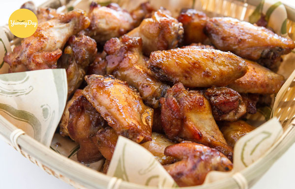 Cánh gà nướng mật ong thơm phức