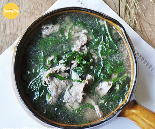 cách làm canh thịt bò lá lốt bổ ngon