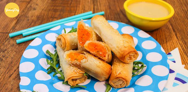 3 cách làm chả giò khoai lang đơn giản ngon ngất ngây