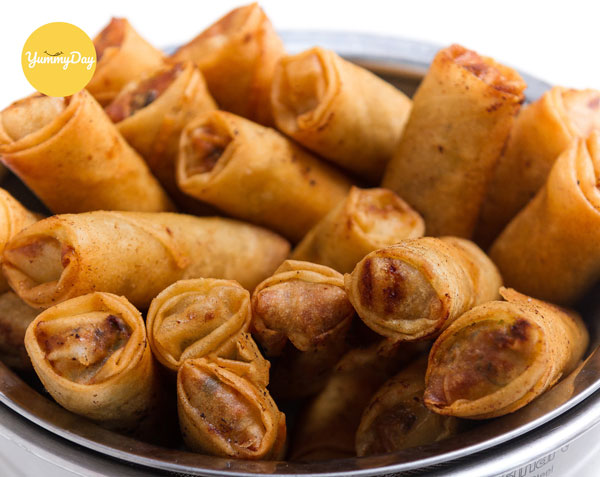 Món chả giò khoai môn không kén người ăn