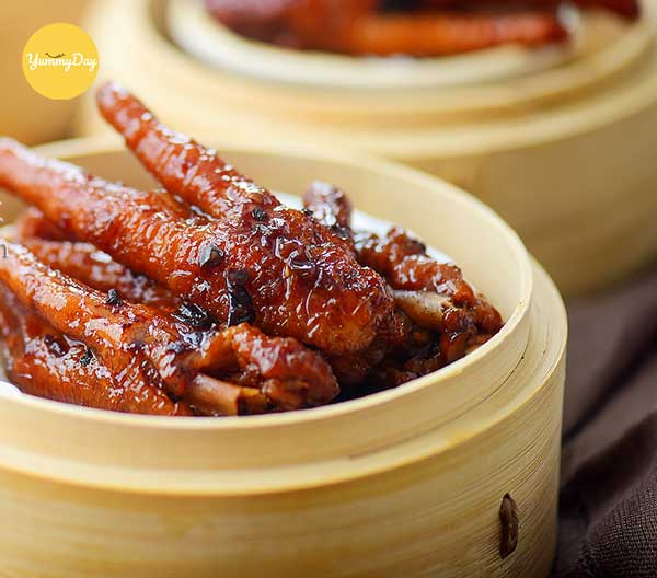 Món Chân gà hấp tàu xì (Dimsum) - Ẩm thực Trung Hoa