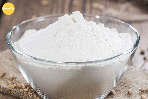 Sử dụng bột năng, bột bắp thay vì bột nở