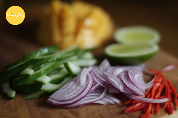 Sơ chế các nguyên liệu