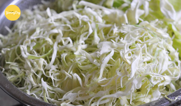 Thái mỏng bắp cải